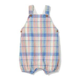 Janie & Jack Baby Boy Overall Romper